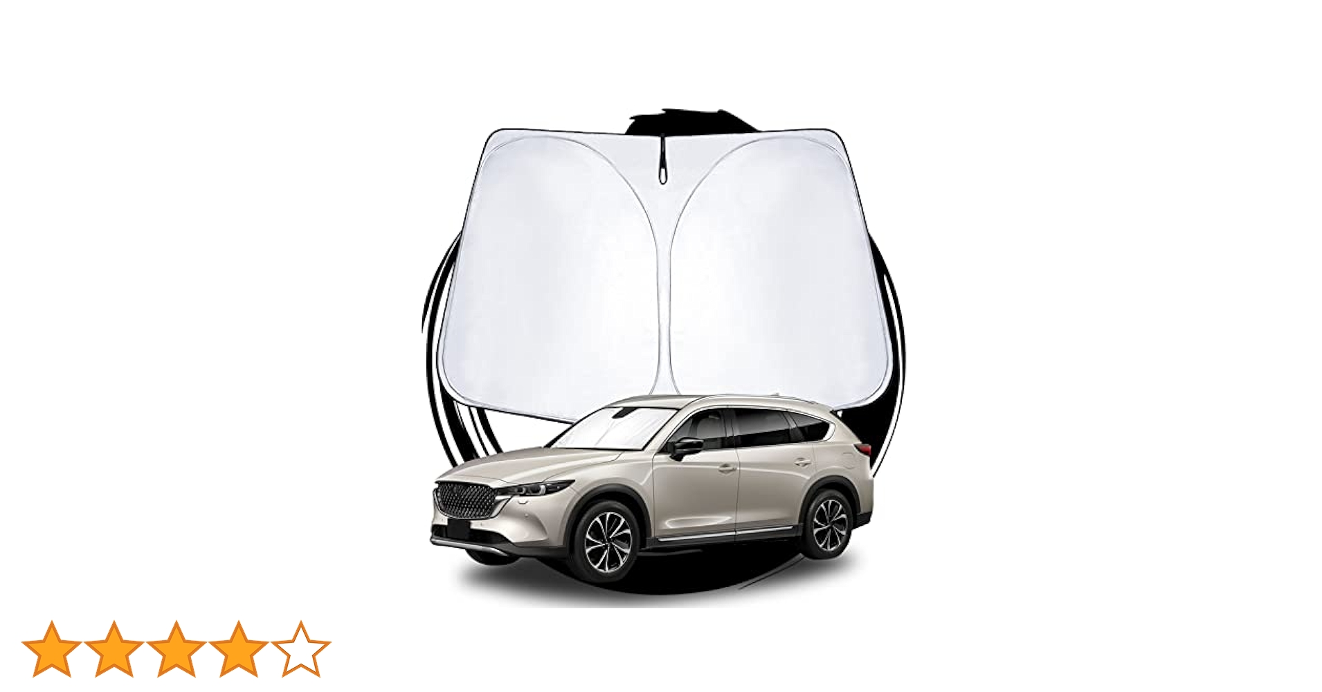 Mazda CX8 フロントサンシェード（純正品） Amazon.co.jp: マツダ との互換性あり CX-8 サンシェード